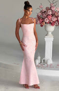 Vestido de verano largo Sophia Blush