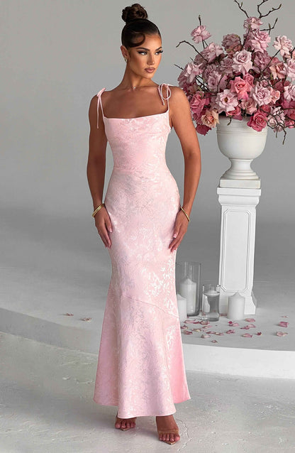 Vestido de verano largo Sophia Blush