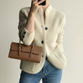 Cárdigan de invierno de punto para mujer