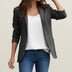 Blazer clásico para mujer - Negro