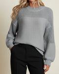 Suéter de punto acogedor para mujer - Casual de invierno