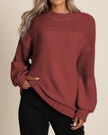 Suéter de punto acogedor para mujer - Casual de invierno