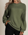 Suéter de punto acogedor para mujer - Casual de invierno