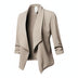 Blazer cruzado para mujer - Beis