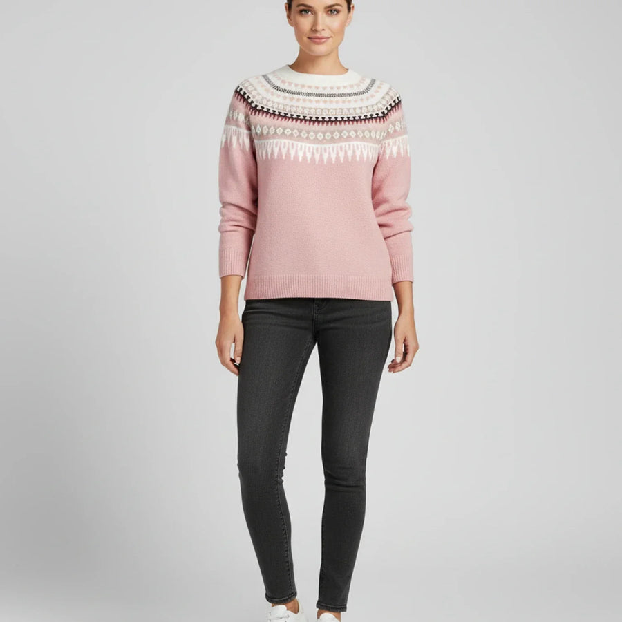 Luvrefashion | Fair Isle Sweater for in Blue - image 6