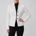 Blazer entallado para mujer - Blanco