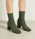 Botines de tacón para mujer