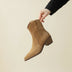 Botines de mujer estilo wéstern - Marrón