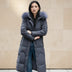 Chaqueta acolchada con capucha para mujer - Gray