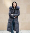 Chaqueta acolchada con capucha para mujer