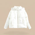 Chaqueta acolchada de invierno con capucha para mujer