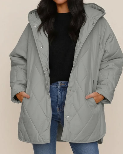 Luvrefashion | Extra Large Winter Coat in Light Green - image 8