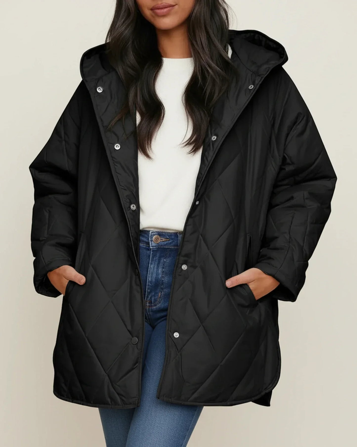 Luvrefashion | Extra Large Winter Coat in Light Green - image 10