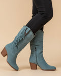 Botas altas de estilo western para mujer