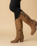 Botas altas de estilo western para mujer