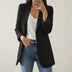 Blazer abierto para mujer - Negro