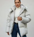 Abrigo de invierno con aislamiento para mujer