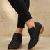 Botines de Punta para Mujer - Negro