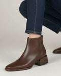 Botines de mujer con punta fina
