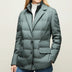 Chaqueta Blazer de Invierno Acolchada para Mujer - Green