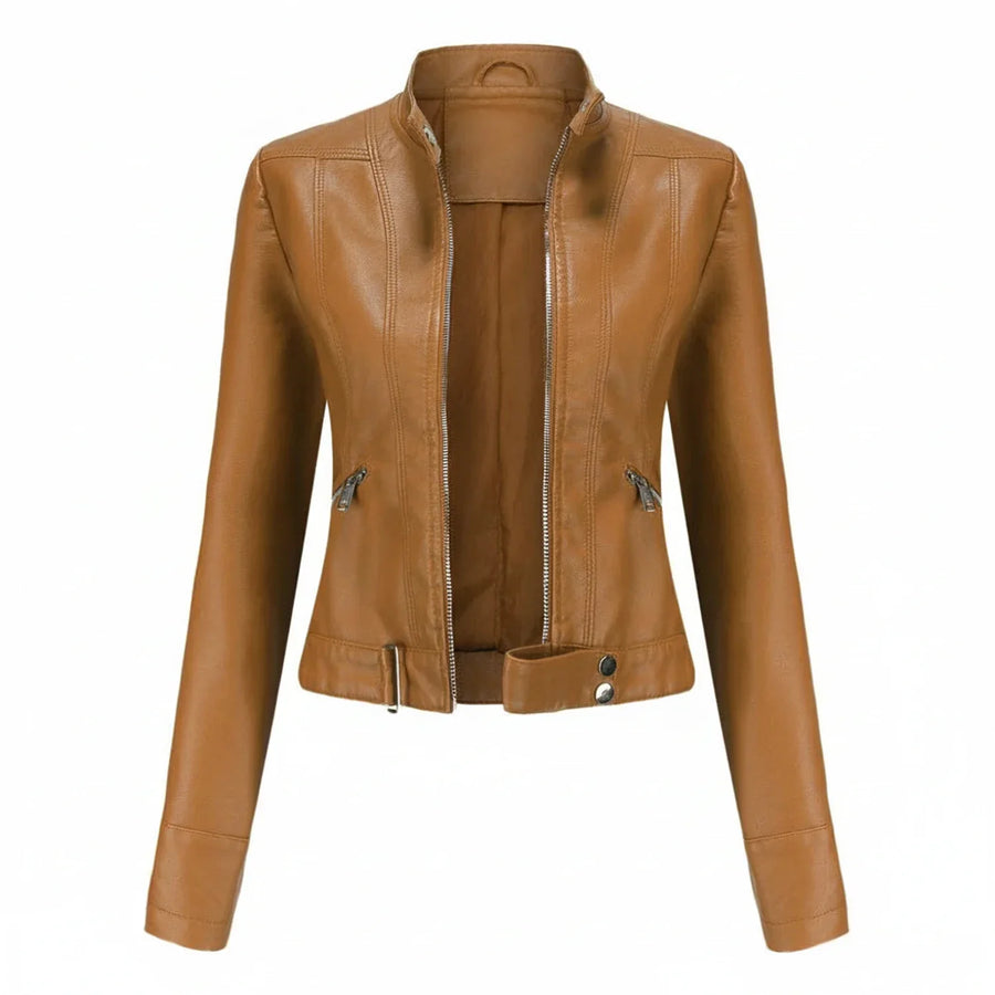Luvrefashion | Tailored Biker Jacket in Black - side view