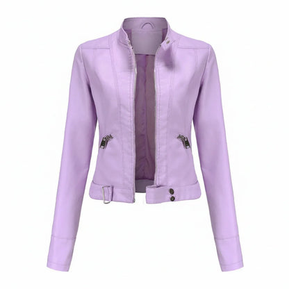 Luvrefashion | Tailored Biker Jacket in Black - detail view