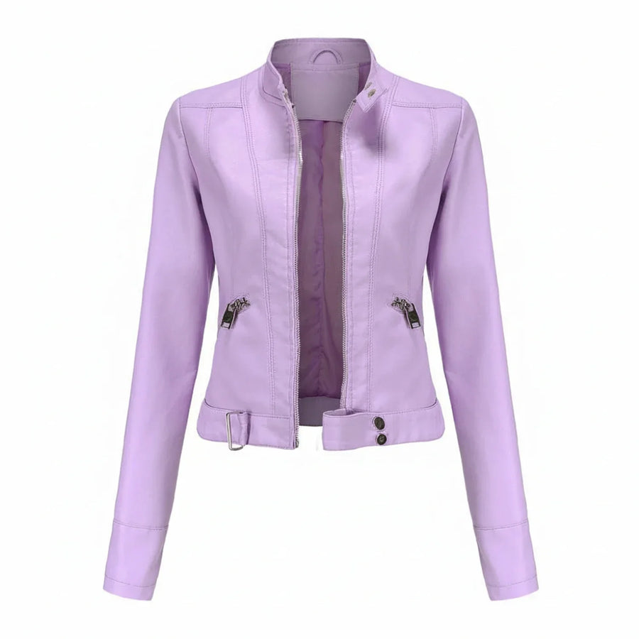 Luvrefashion | Tailored Biker Jacket in Black - detail view