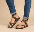 Sandalias ortopédicas de dedo para mujer