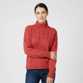 Suéter de cuello alto para mujer