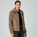 Chaqueta de mujer con cremallera