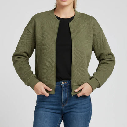 Luvrefashion | Zippered Jacket in Blue - image 11