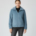 Chaqueta de mujer con cremallera - Azul