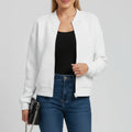 Chaqueta con cremallera para mujer