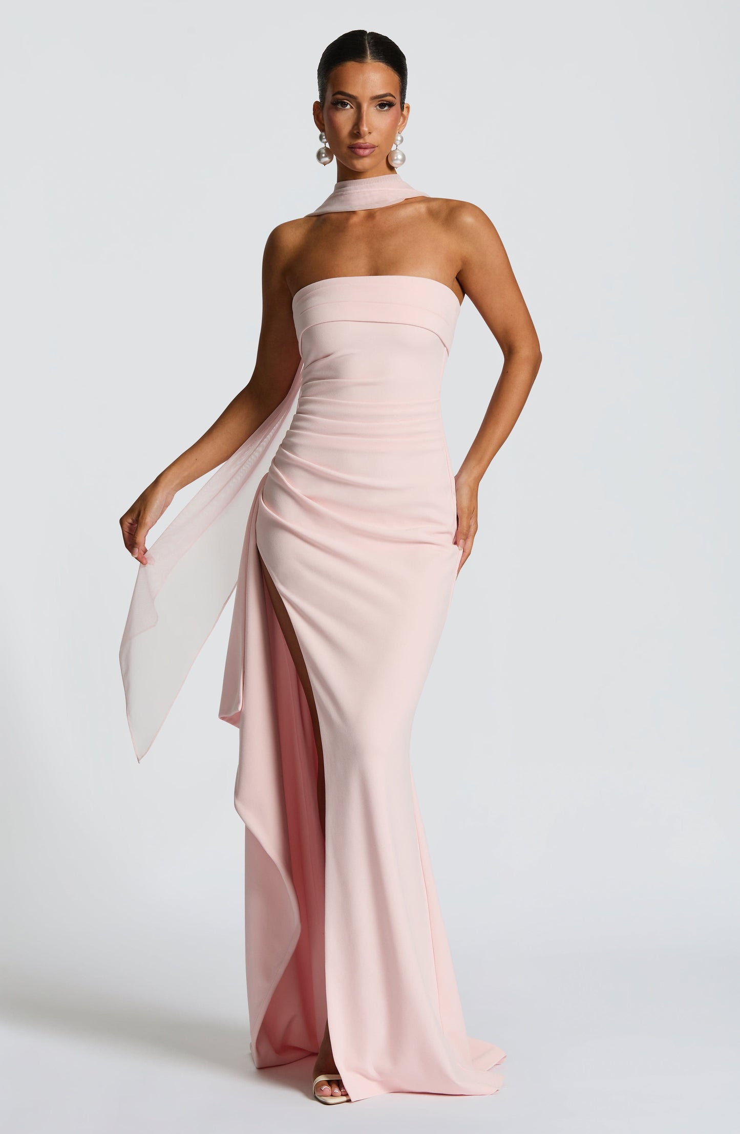Vestido maxi Samantha Blush de verano
