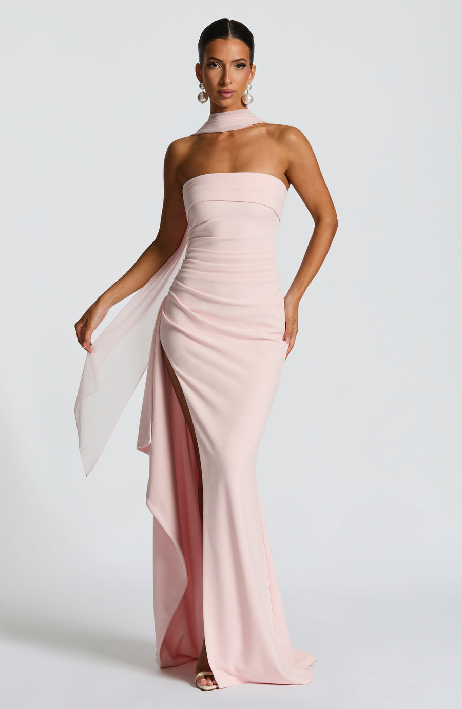 Vestido maxi Samantha Blush de verano