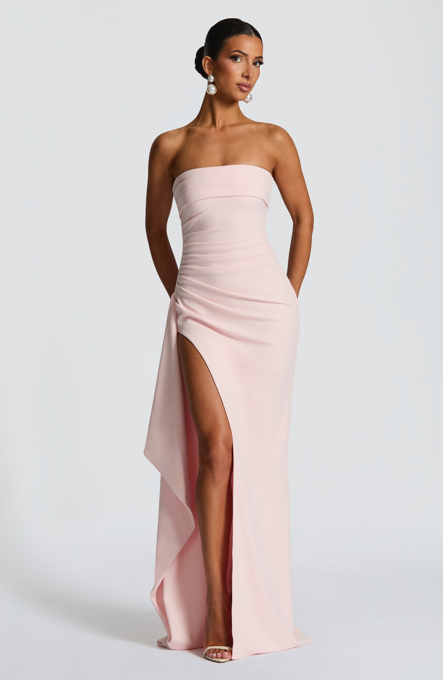 Vestido maxi Samantha Blush de verano